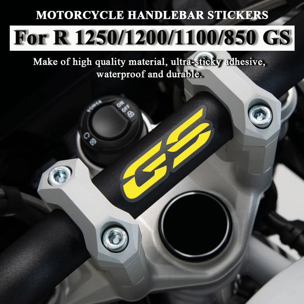 Motorcycle Handlebar Stickers Waterproof for BMW F700GS F800GS G650GS R850GS R1150GS R1200GS R1250GS Adventure 2021 2022 2023