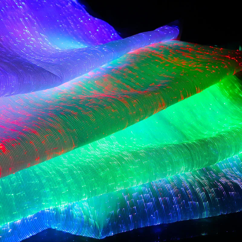Glow in The Dark Fabric,Glow Fabric for Sewing Clothes,Luminous Polyester  Fabric for Lighted Fabric for Clothes,Decorations, DIY Craft Supplies and