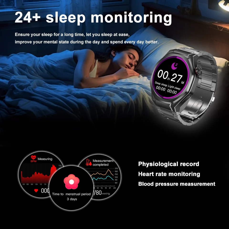 ȭ���� ��ġ 5 ��Ʈ�� GPS ����Ʈ��ġ ������ 360*360 AMOLED ��ũ�� �ɹڼ� �������� ��ȭ IP67 ��� ���� ����Ʈ��ġ 2025