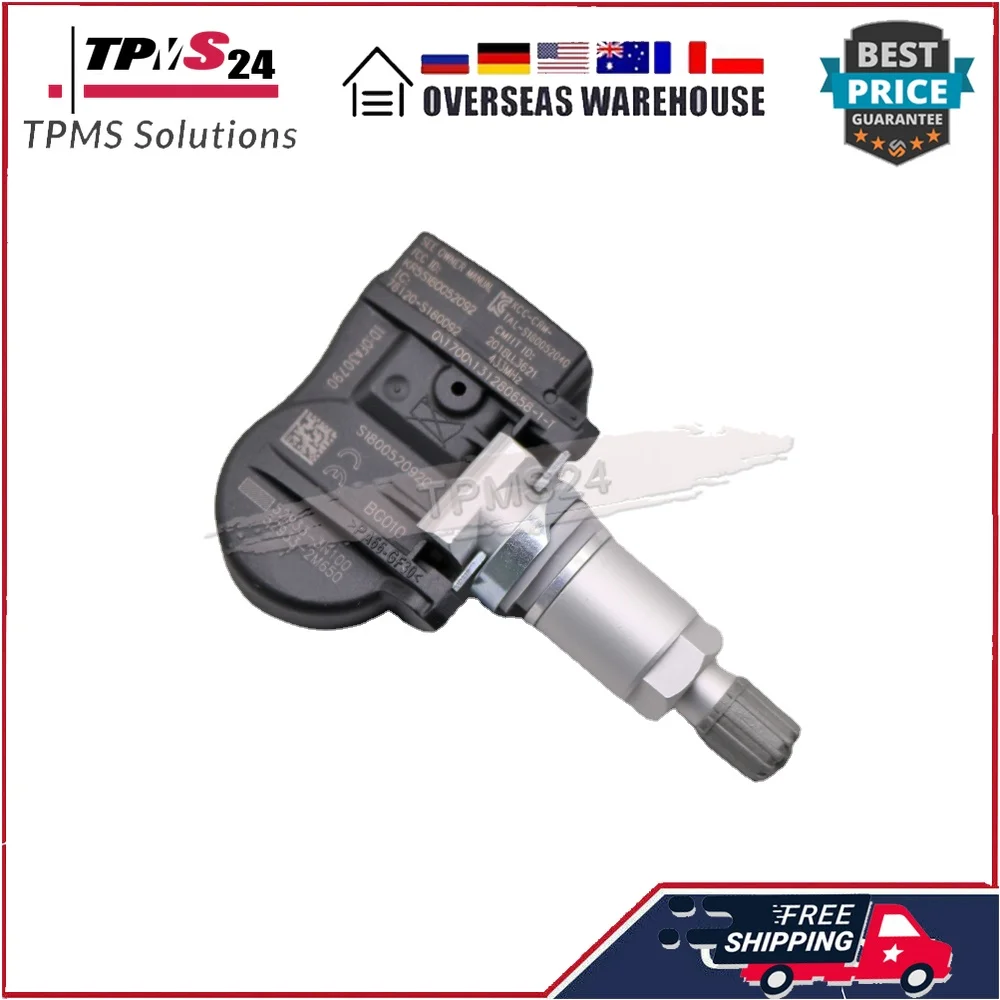  Ʈ ׽ý  Ix55 Ÿ Iii ֶ󸮽  433MHz TPMS Ÿ̾ з , 4X 52933-3N100 52933-2J100