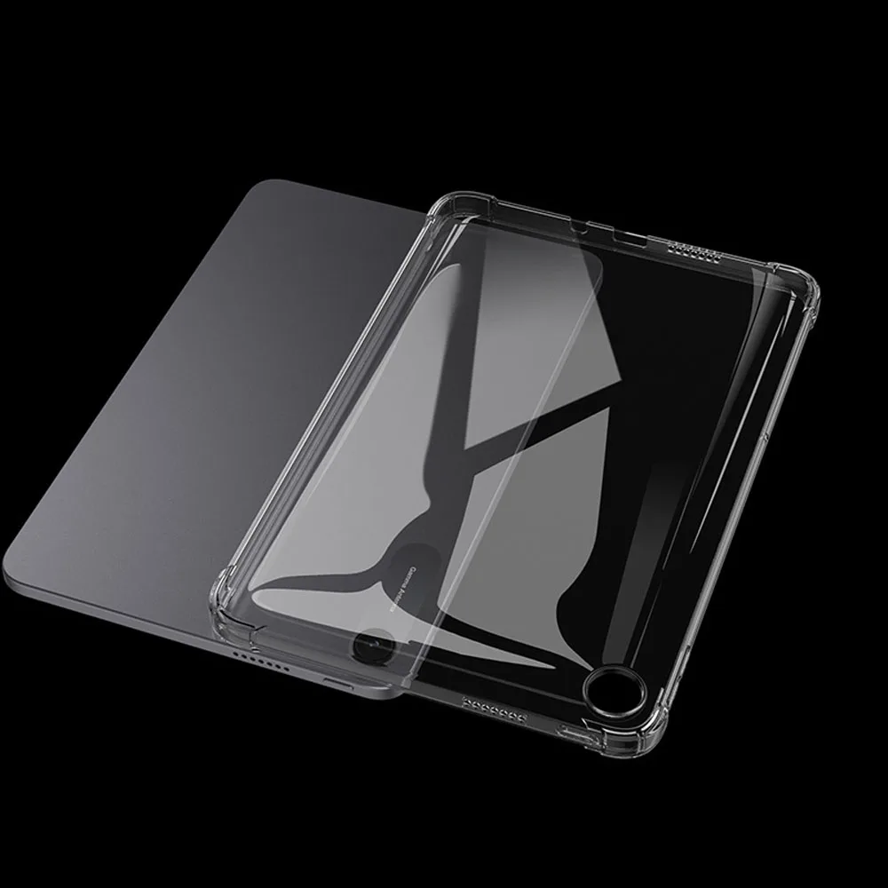 Shockproof Transparent Tablet Case with Airbag Protection - 9.7-inch TPU Back Cover