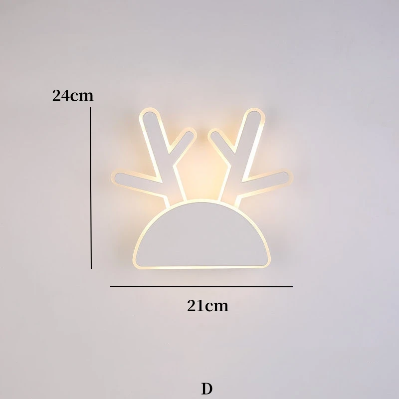 Modern LED Wall Sconce For Children Bedroom Living Dining Room Study Aisle Indoor Wall Decoration For Home Light Fixture Luster