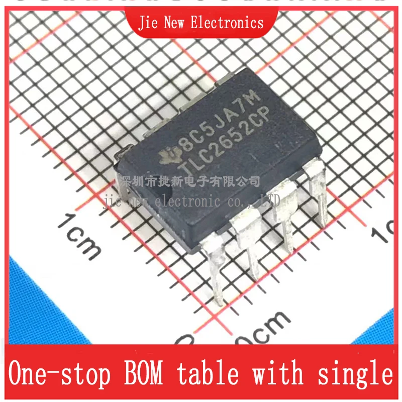 5Pcs Tlc2652Cp Dip8 Integrated Circuit New Original Spot Supply