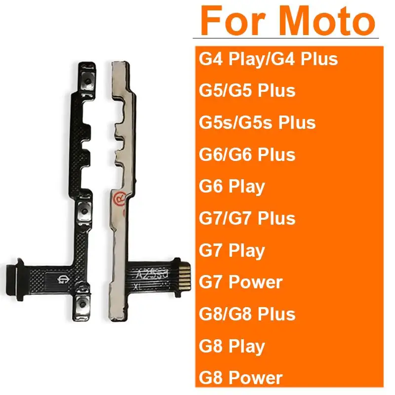 Enhanced Power Volume Side Buttons Flex Cable - Volume Keys Flex Ribbon Spare Parts