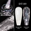 MEET ACROSS 7ml Translucency Reflective Gel Nail Polish Reflective Glitter Semi Permanent Soak Off UV Gel Nail Art Varnish 2