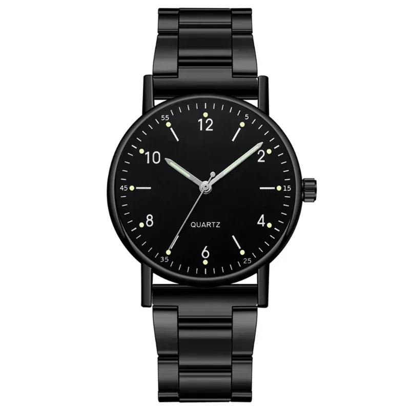 Orologio Luminoso Per Le Donne Orologi Di Lusso Reloj Mujer Orologi Da Polso Al Quarzo Semplici Orologio In Acciaio Inossidabile Reloj Muslimah