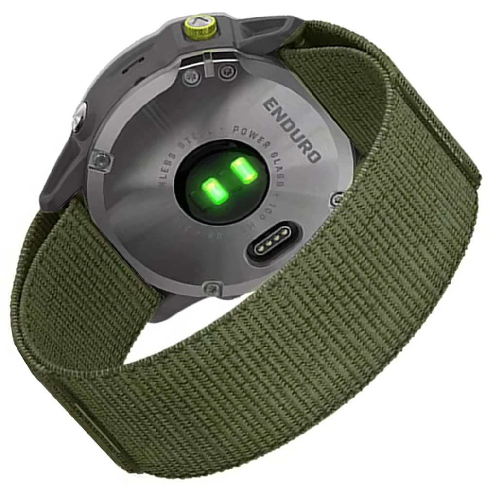 Sports Nylon QuickFit Watch Band, 26mm & 22mm Adjustable Strap