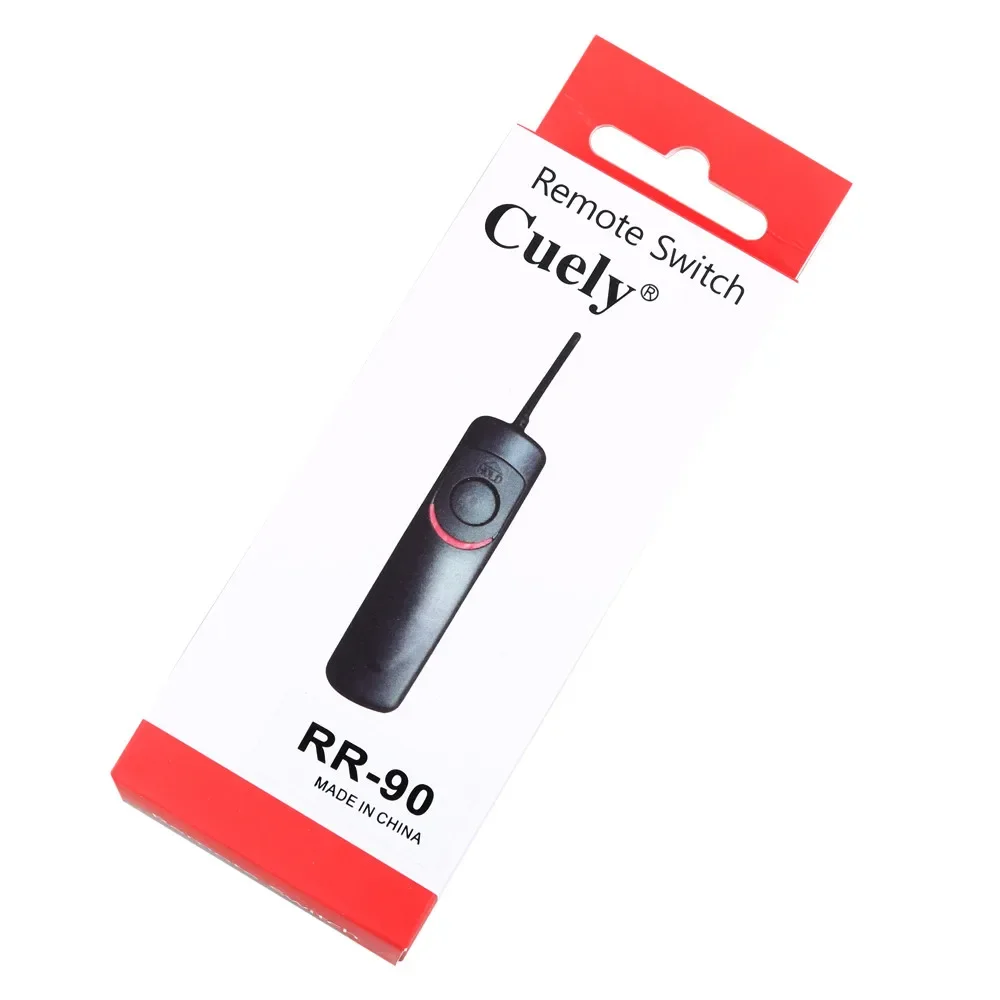 RR-90 RR90 Shutter Release Cable Remote Switch for Fuji Fujifilm X-PRO2 X-T2 X-T1 X-T20 X-T10 X-H1 X-A1 X-A2 X100F GFX50S