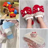 Chenille Knitting Yarn 2PCS 200g Soft Ice Strip Line Cotton Yarn DIY Wool Yarn for Handmade Knitting Blanket Scarf Thick Thread 2