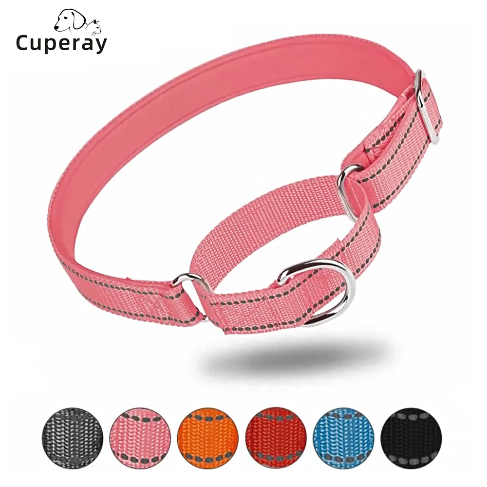 MartingaleCollarforDogsReflectiveDogCollarwithMetalBuckle