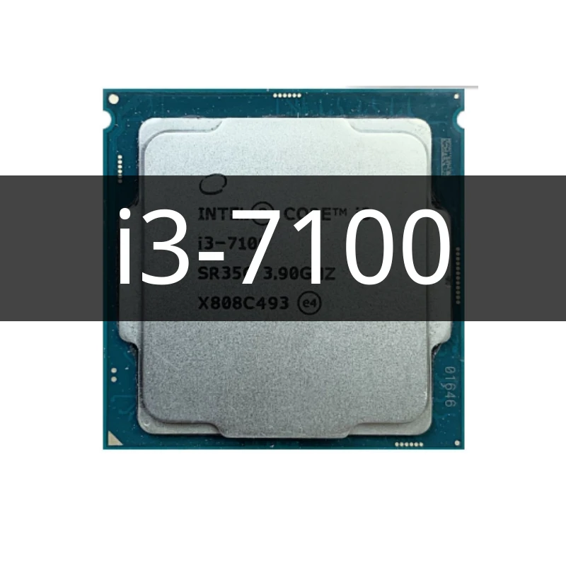 core processor Core i3-7100 i3 7100 3.9 GHz Dual-Core Quad-Thread CPU Processor 3M 51W LGA 1151 amd processor