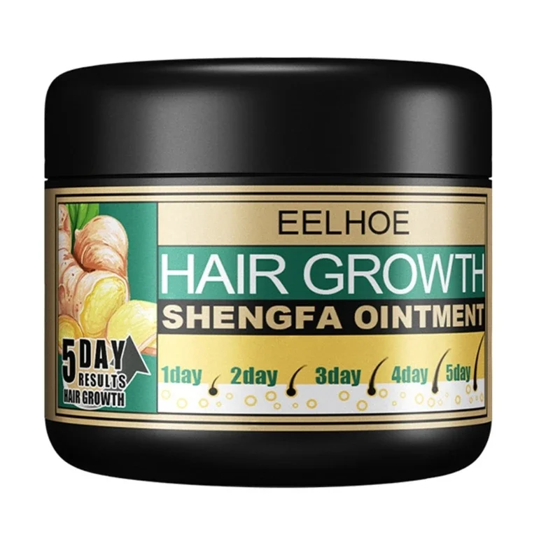 Description Picture 5 of itemSdatter EELHOE Ginger Oil Vitamin E Oil Hair Growth Cream Moisturizing Care Essence Hair Scalp Loss Massage Hair Conditioners