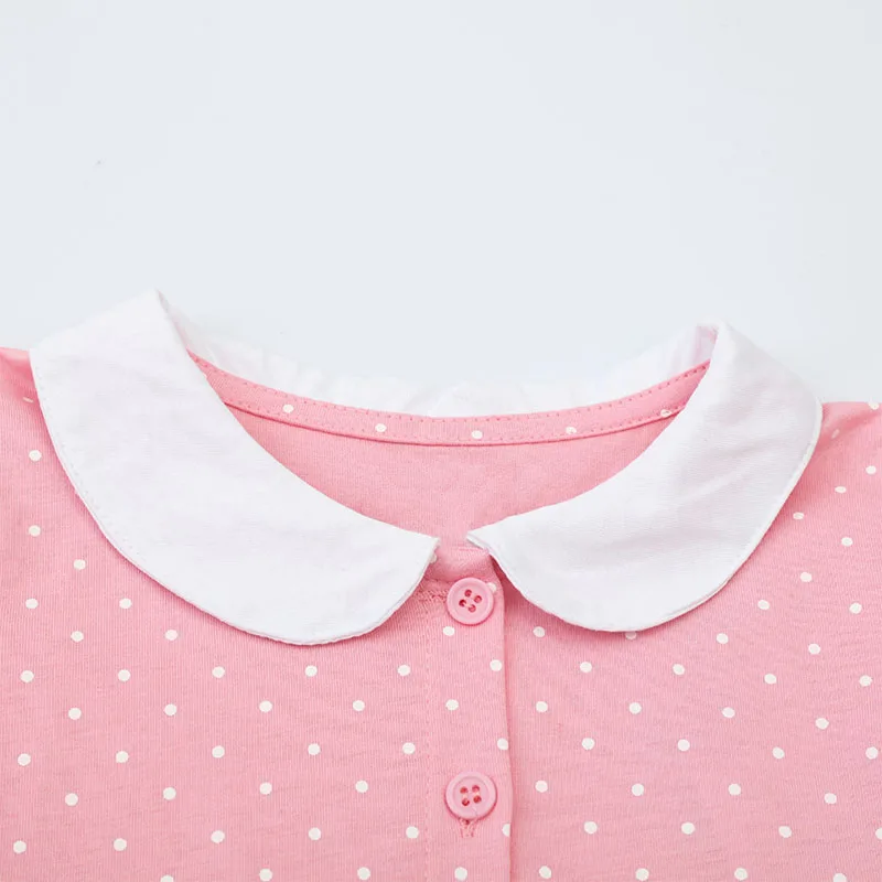 2025 Girls Clothes Summer Cartoon Embroidered Animals Princess Birthday Girls Dresses Pink Party Dress for Kids