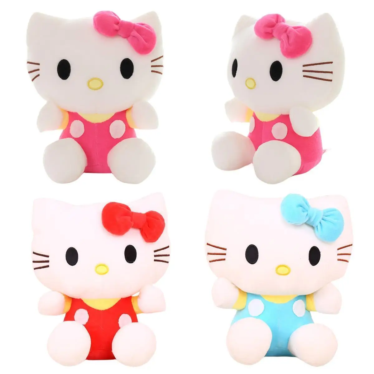 

Kawaii Hello Kitty Plush Toys Big Size Sanrio Plushies Movie KT Cat Doll Lovely Animals Toy Hello Kitty Stuffed Doll Xmas Gift