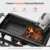 29-Inch Barrel Charcoal Grill with Heavy Duty Construction and Manual Rotisserie Meat Fork Featuring One Click Cleaning System 6