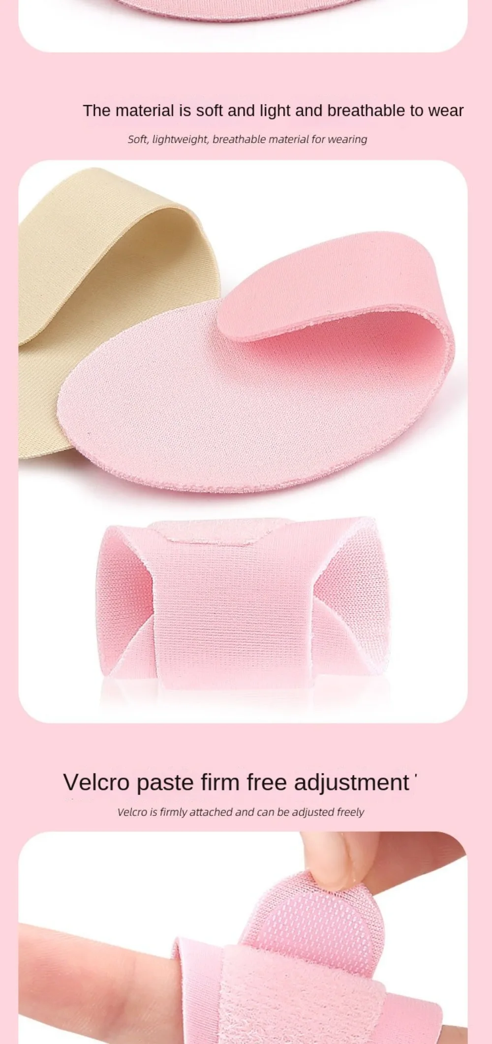 Adjustable Finger Splint Brace for Straightening Corrector Arthritis Pain Relief 5PCS