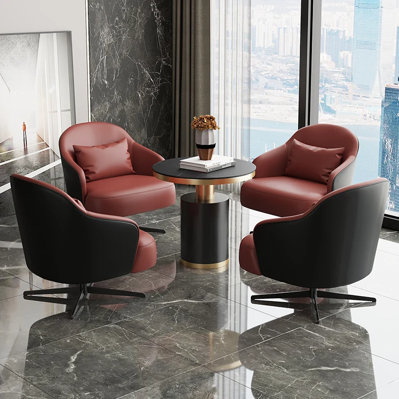 

Hand Swivel Living Room Chairs Luxury Modern Nordic Balcony Designer Chair Ergonomic Accent Cadeira Stuhl Furniture HD50TY