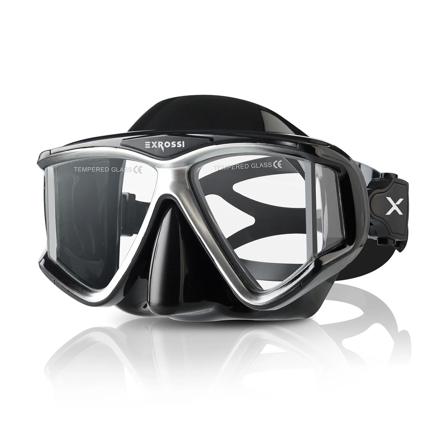 Lens Scuba Diving Adult Snorkeling Diving Mask Freediving mask Myopia Anti fog Goggles Adults