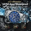 POEDAGAR Luxury Watch for Man Quartz Sports Men Watch Waterproof Luminous Stainless Steel Chronograph Men's Watches Clock Reloj 3