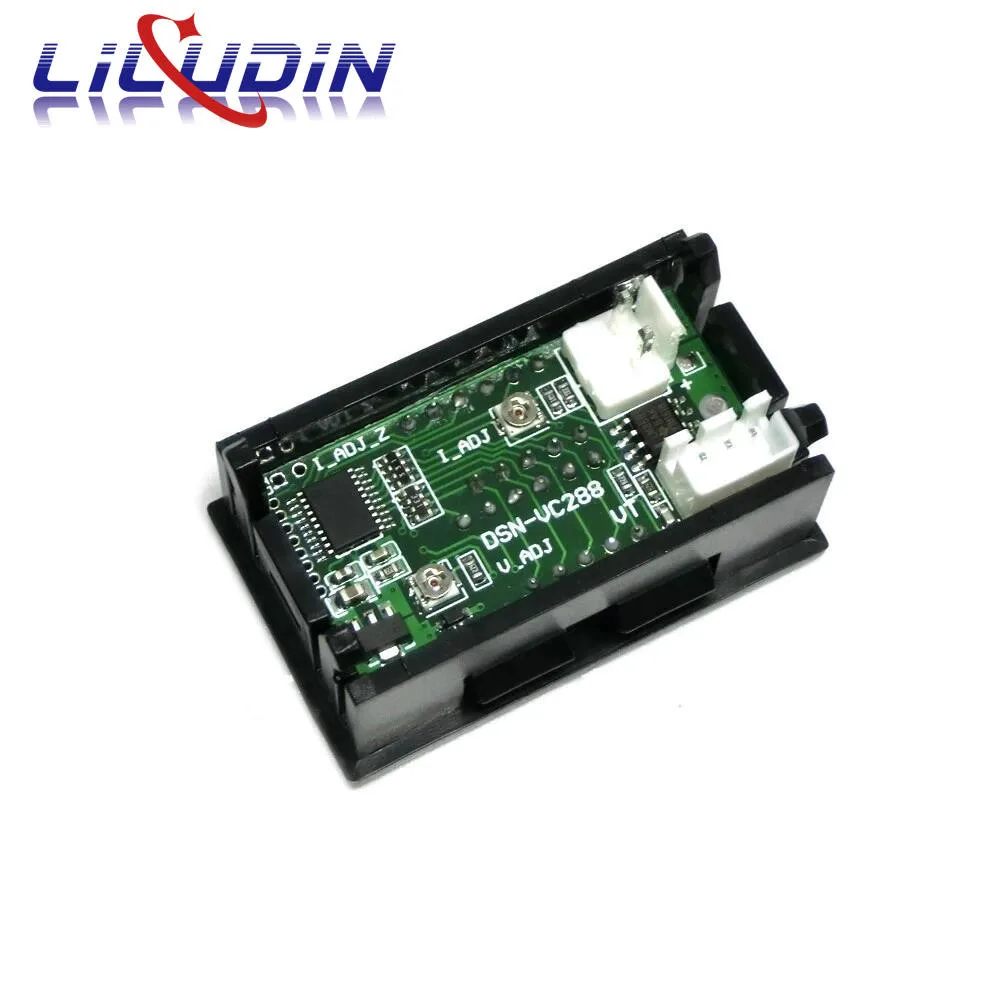 Mini Digital Voltmeter Ammeter DC 100V 10A Panel Amp Volt Voltage Current Meter Tester Detector 0.56" Dual LED Display Auto Car