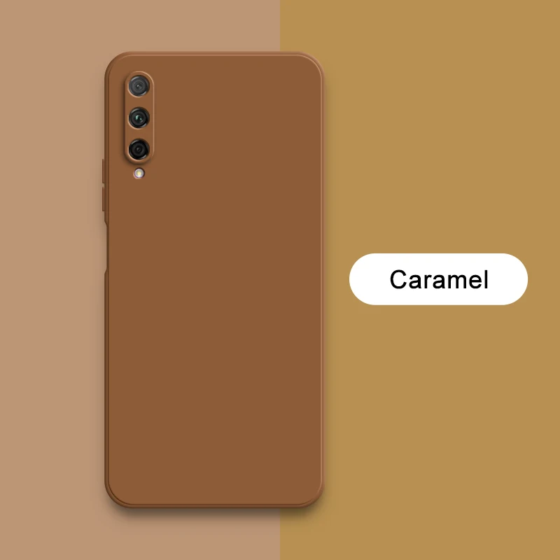 Original Square Liquid Phone Case - Soft Silicone 360° Protective Shockproof Cover