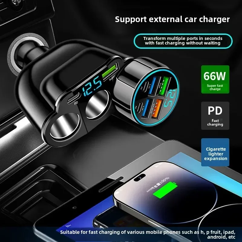 Car USB Type C Charger 12V-24V