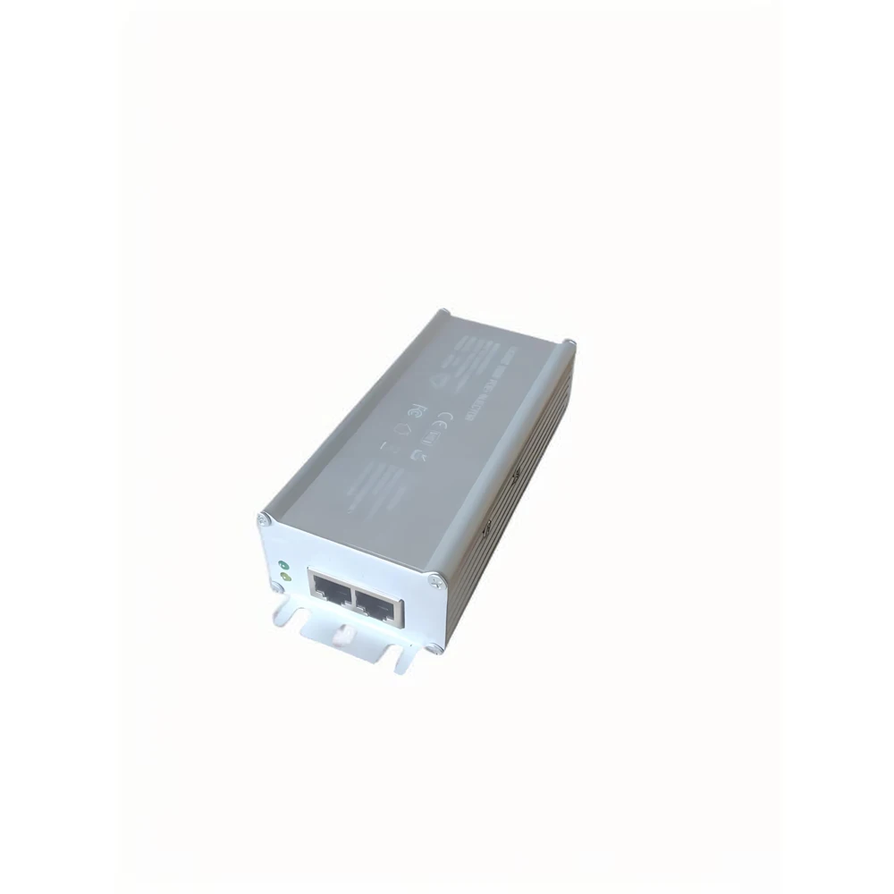 스타링크 V2/V3 안테나용 2.5G PoE 인젝터 | 110-240Vac 입력 48-56Vdc 최대 150W 출력 | 알루미늄 하우징