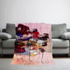Kpop Boy Band B-B-T-S Wings Blanket Skin friendly comfort blanket suitable for sofa living room office bedroom travel and gifts 2