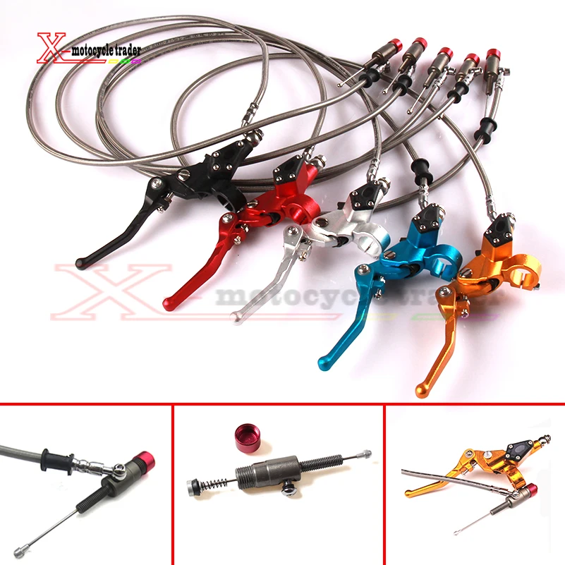 

Hydraulic clutch 1200mm lever master cylinder for125-250cc Vertical Engine Off road Motorcycle Pit Dirt Bike Motocross