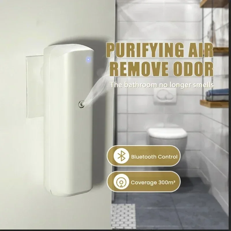 Diffusore di aromi portatile senza acqua Smart Waterless per oli essenziali, 300 m³, con spina per presa a muro, ideale per ambienti ampi, casa e ufficio._voghion.com