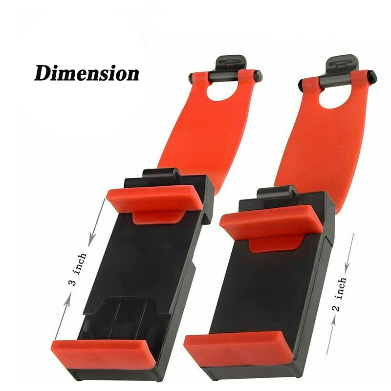 자동차 스티어링 휠 전화 홀더 범용 휴대 전화 스탠드 자동차 스티어링 휠 자전거 클립 마운트 홀더