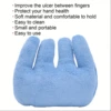 Blue Hand Rehabilitation Grip Cushion with Finger Separators 4