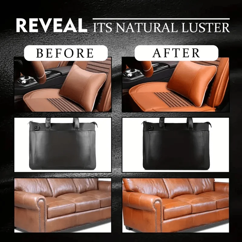 Leather Polish: Used to Restore The Color of Goods, Car Seats, Sofas, Jackets,And Shoes,As Well As for Maintaining Leather Bags 2