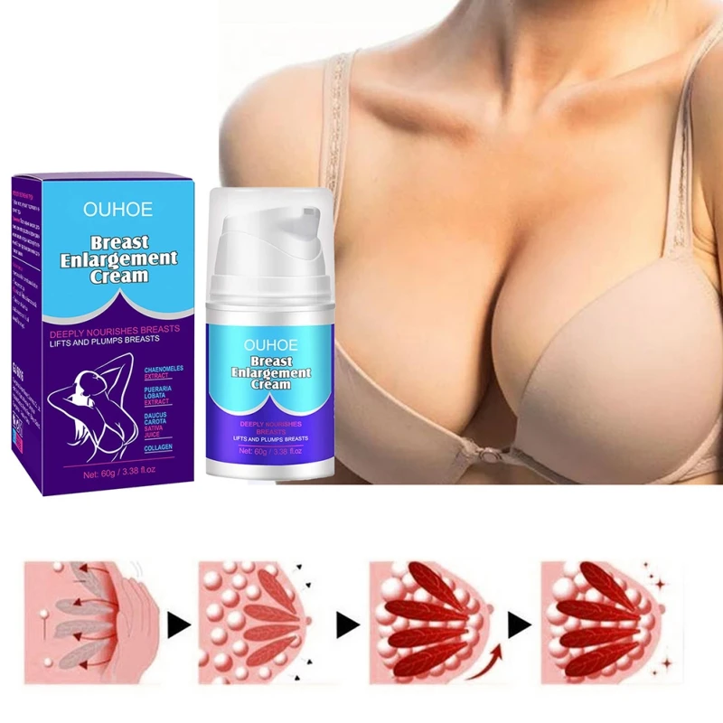 

60g Breast Enlargement Creams Body Firming Chest Growth Shaping Care Lifting Nourishing Plumps Collagen Improve Sagging Skin
