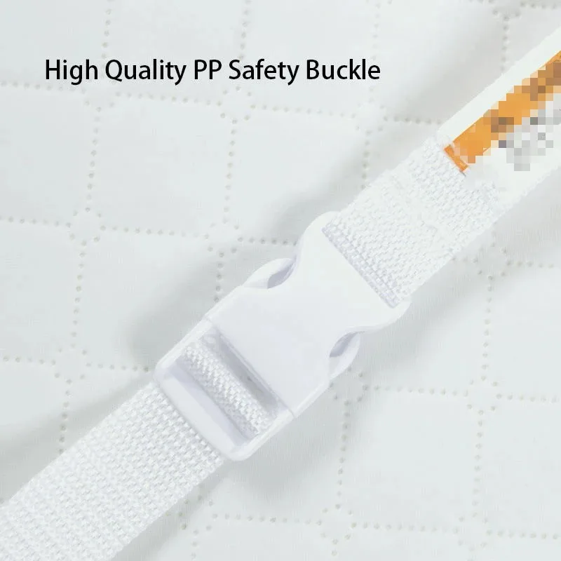 Tappetino Portatile per Cambio Pannolini e Copertura, Set Tavolo per Cambio Pannolini Impermeabile e Morbido per Neonati, Accessori per Bambini - immagine 5