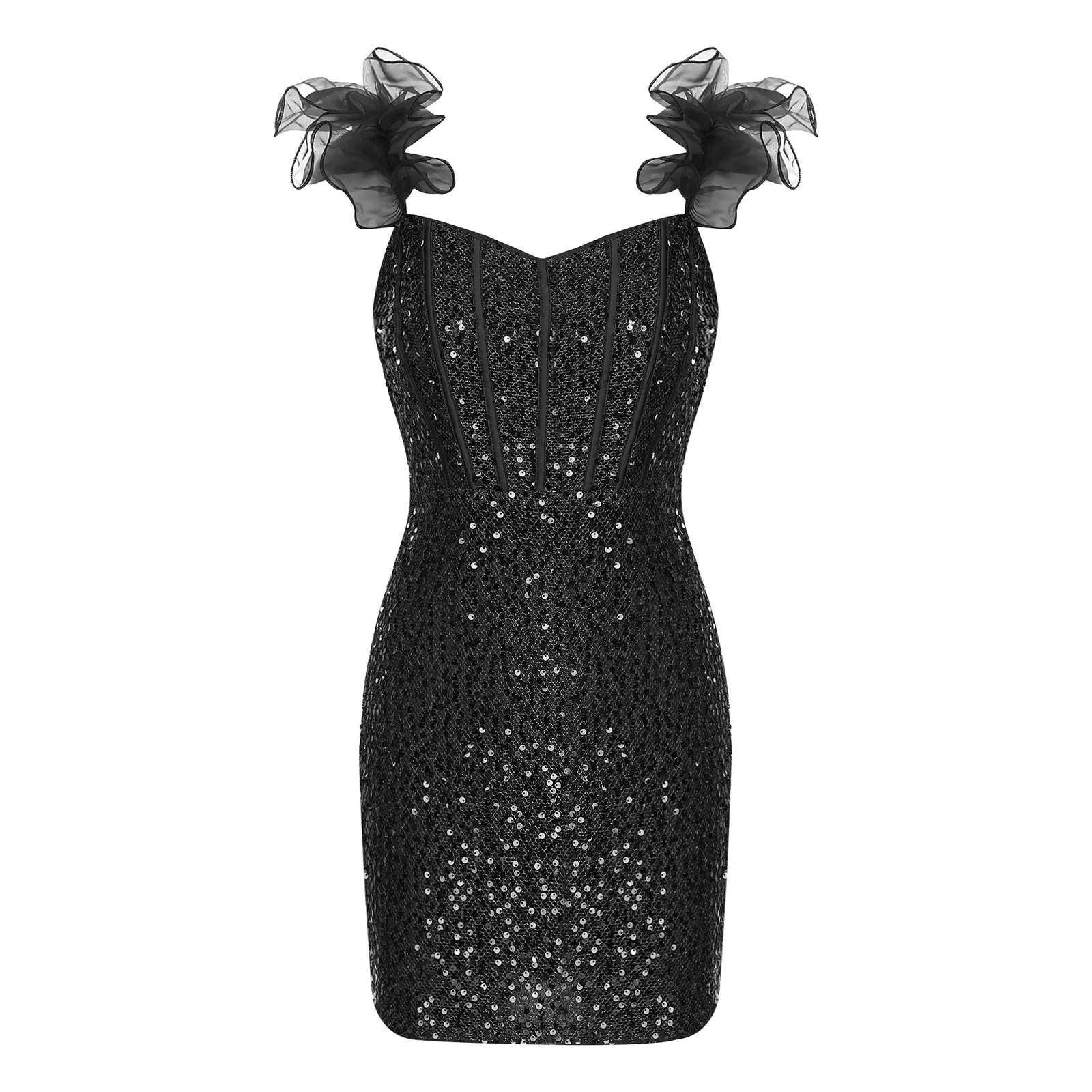chinese dress ladies PRETTYGARDEN Women's Bodycon Maxi Tube Dress Ribbed Strapless Side Sli