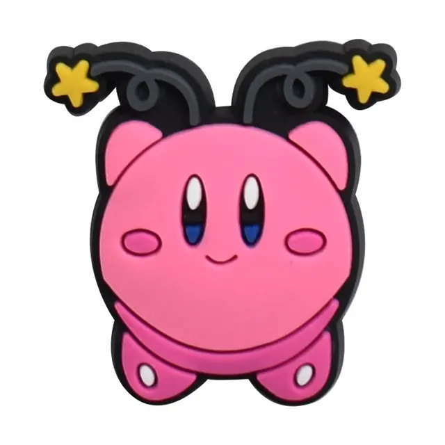 Kirby's Dream Land Shoe charms Buckle set crocs accessories DIY