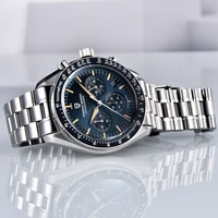 PAGANI DESIGN 2026 nouvelle lune montres pour hommes montre à Quartz de luxe pour hommes VK63 chronographe AR saphir miroir lunette en céramique lumineuse 3