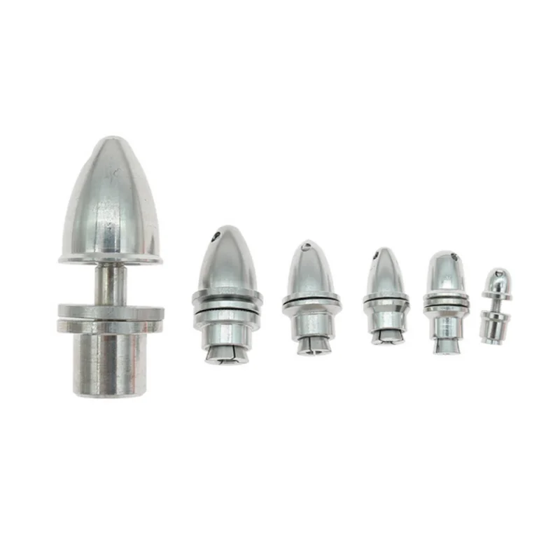 

5pcs /Lot Propeller Adapter 2mm 3mm 3.17mm 4mm 5mm 6mm RC Aluminum Bullet Holder for Brushless Motor Prop High Quality Gemfan