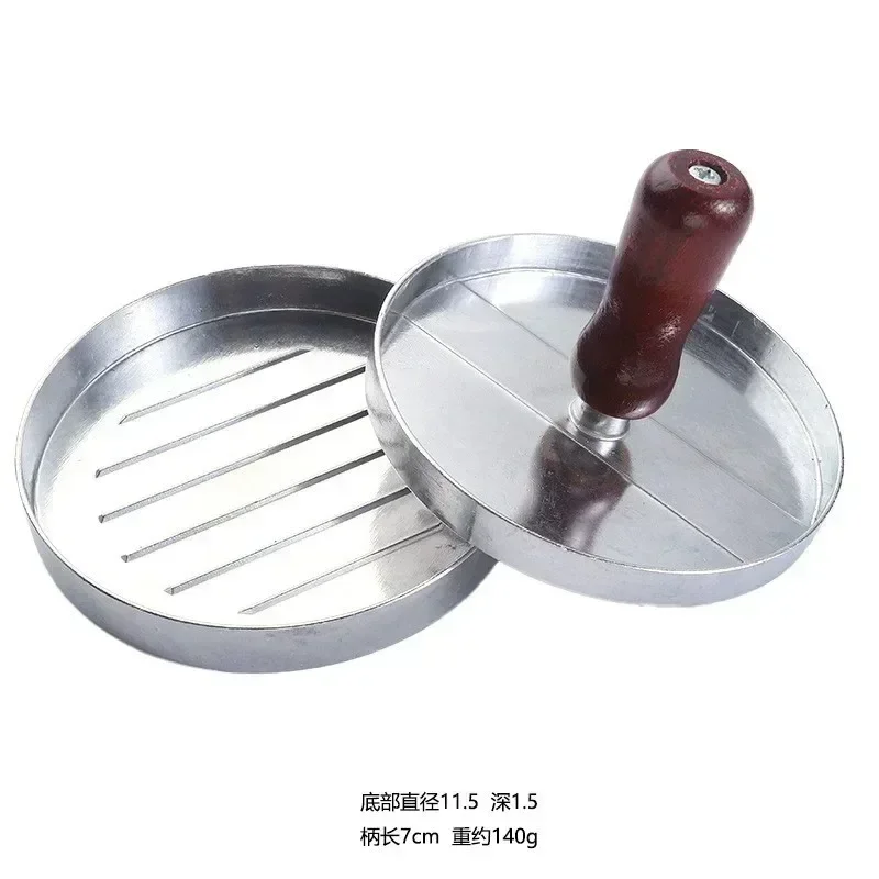 1 pc Burger Press Meatball Maker Patty Maker Aluminum Non-Stick Hamburger Mold Hamburger Press Meat Tenderizer Kitchen Tools