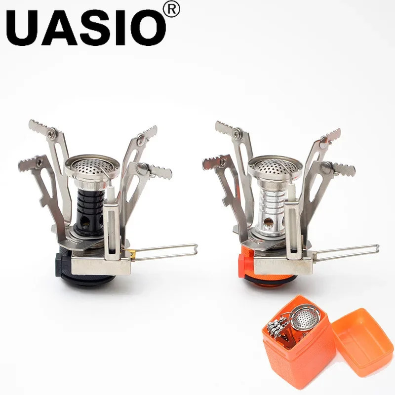 

Mini Camping Portable Folding Gas Stove Windproof Strong Fire Picnic Travel Hiking Cooking Cookware Supplies