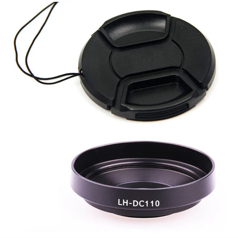 LH DC110 Lens Hood For Canon G1X Mark III G1XM3 G1X3 37Mm Lens Hood