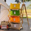Fashion New Washable Wool felt Fabric Folding CD Storage Box Foldable Bins Toys Organizer With Lid Storage Basket Laundry Basket 2