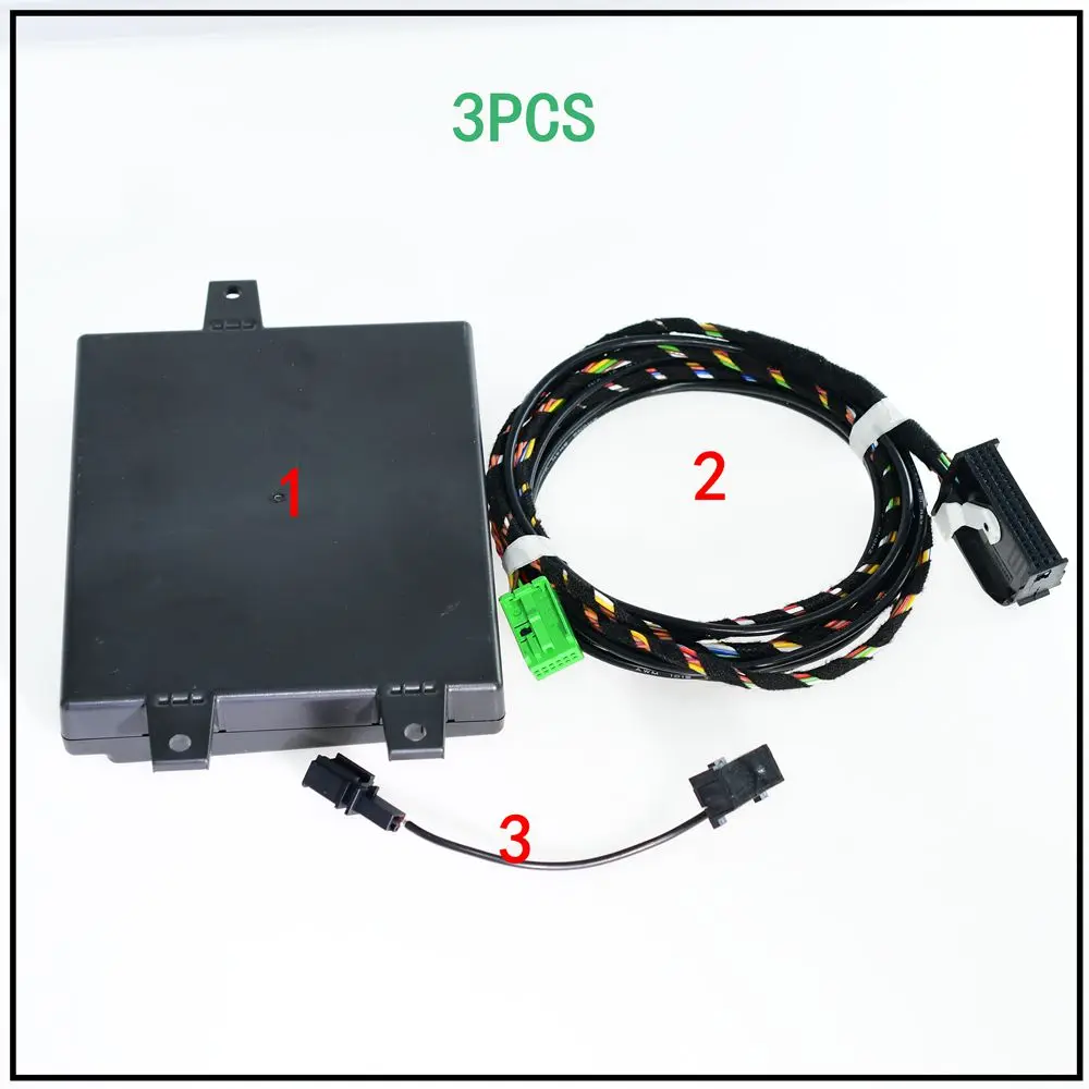 1-3 PCS 1K8 035 730 D 9W2 Module Bluetooth + Harnais Avec Microphone 1K8035730D For RCD510 Golf MK6 VI Passat B6