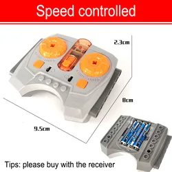 Technical Motor Parts Multi Power Functions Tool Servo Train Motor Building Blocks (Speed Controlled)