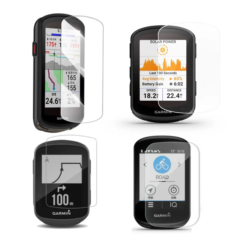 Pellicola Protettiva Per Schermo In Vetro Duro Per Garmin Edge 540/840/530/830/520/820/1000/1040 Solar/1030/130 Plus/Explore 2
