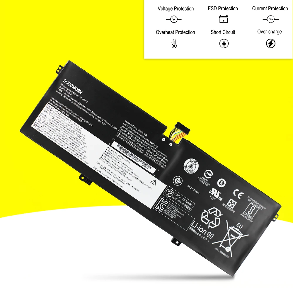 Batería Lenovo YOGA C930-13IKB-81C4 de Larga Duración para Portátil