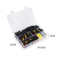 352 ชิ้นขั้วต่อขั้วต่อไฟฟ้ากันน้ำขั้วต่อสายไฟรถยนต์พร้อมเครื่องมือการจีบวงล้อ 5