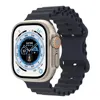 for Apple Watch Ultra 1 2 49mm Ocean Silicone Strap for iwatch Series 9 8 7 6 42mm 44mm 45mm 49mm Breathable Bracelet Wristband 4
