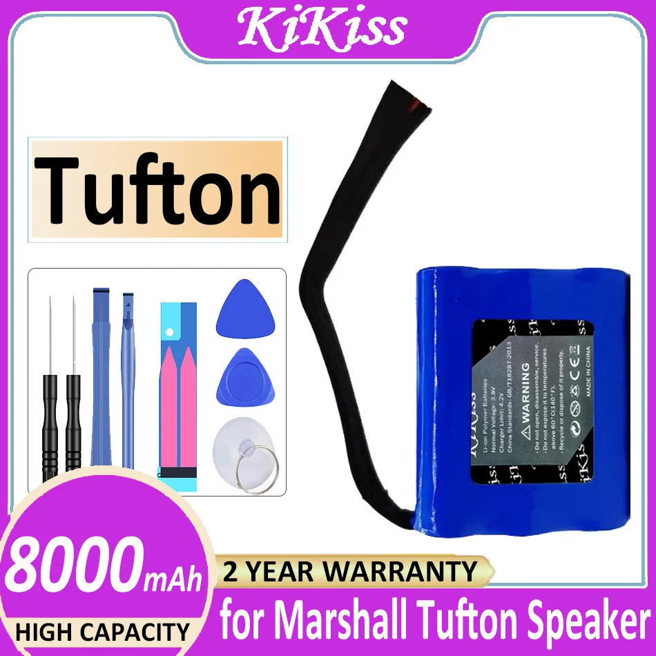 

Battery C196G1 8000mAh for Marshall Tufton Speaker Bateria